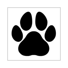 Dog Paw Print Stencil 4 Inch Footprint Puppy Miniature Design Sheet MIN231