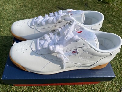 Reebok Women's Classic Freestyle Lo Shoes Sneakers FZ2034 - White/Gum Size 11