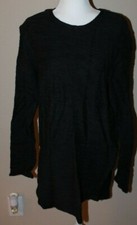 Men's PacSun Longer Fit Pullover Black Sweater NWT MSRP 49.95 Style 0001 Size S