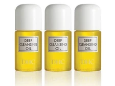 DHC Deep Cleansing Oil Mini Pack of 3, 1 fl. oz. x 3