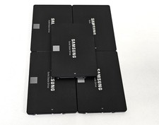 Lot of 5 - SAMSUNG 850 EVO 250GB 2.5" SATA Laptop V-NAND SSD Solid State Drives