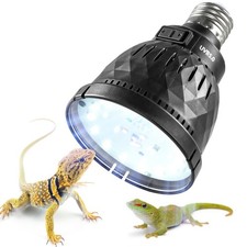 UVB Light Bulb for Reptile, 5.0  10.0 UVB UVA Reptile Light Bulb for Turtles...