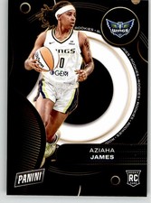 Aziaha James 2025 Panini WNBA Player of the Day Rookies RC11 Dallas Wings