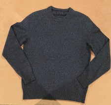 Banana Republic Men  s 100 Merino Wool Crew Neck Sweater, Dark Red,  M