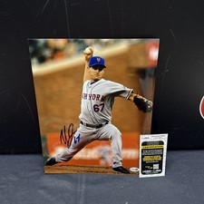 Seth Lugo Autographed New York Mets 11x14 Photo Signed JSA COA