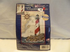 C-26 DIMENSIONS CREATIVE ACCENTS COUNTED CROSS-STITCH KIT NAUTICAL LIGHT