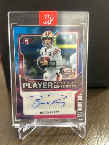 2023 Contenders Optic Player Of The Year Brock Purdy Auto 02/02!! San Francisco