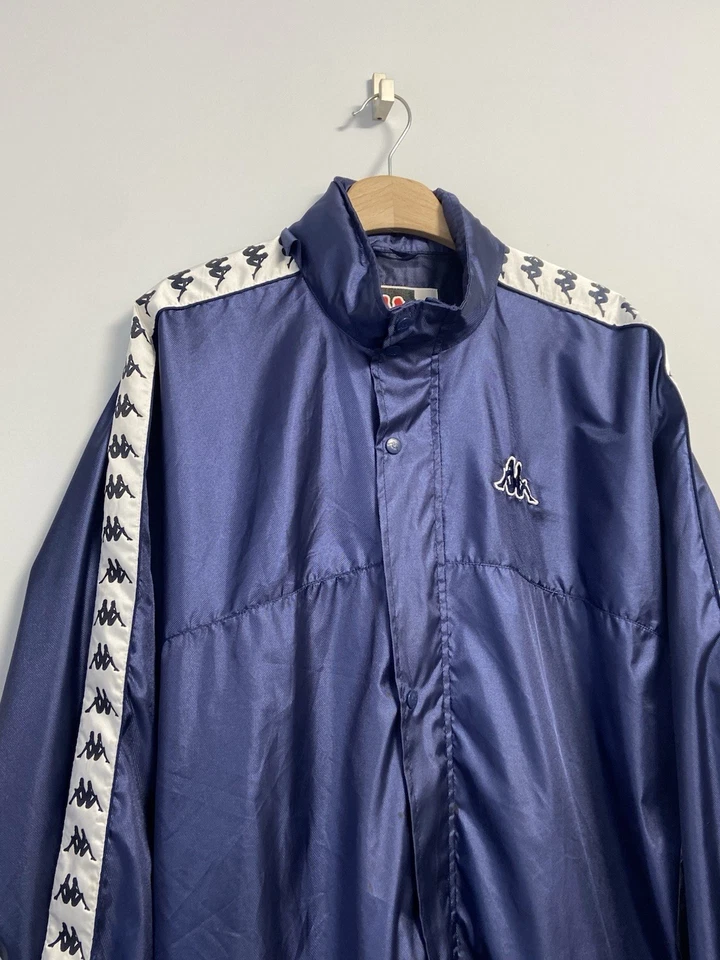 Chaqueta Kappa Vintage Años 90 Logo Estilo Y2k Nylon Talla L Hombre’s Foto 2 de 4