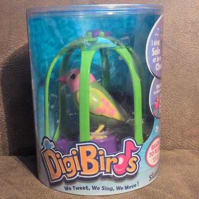 Silverlit DigiBirds Electronic Singing Interactive Toy Bird in Cage for Ages 3+
