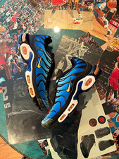 Nike Air Max Plus TN Blue Black White Gold Men  s US 12 EU 46 UK 11