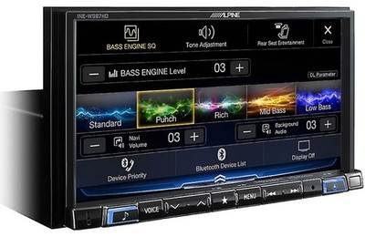 Alpine INE-W987HD Mech-less 7-inch Audio/Video/Navigation (AVN