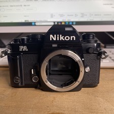Nikon FA Black 35mm SLR Film Camera Body for F Mount USA Seller