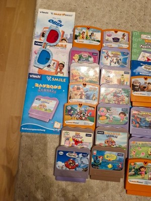 v smile spiele 18 Stück ohne original Kartons  bei 6 Stück noch Anleitung dabei