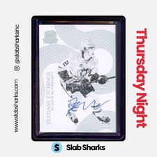 2024 UPPER DECK THE CUP #EL-RM RUTGER MCGROARTY ELEGANT ETCHINGS AUTO RC ROOKIE