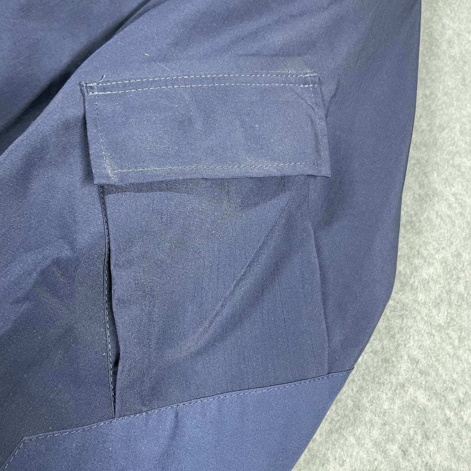 Adventure Tech Jacket Men Extra Large Blue Full z… - image 5