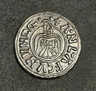 Viking Raven Penny .999 fine Hand Poured Silver Antique Finish.