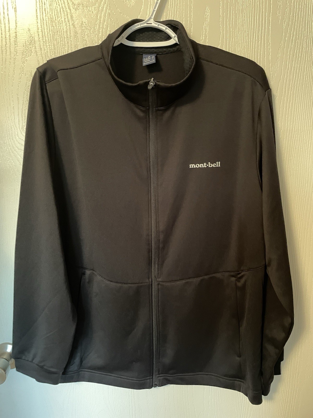 Montbell Men's Training Setup Jacket SZ Large Polyester Outdoors Hiking