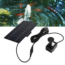 Solar-Powered 2.8W Water Pump: Perfect for Ponds & Ornamental Fountains!