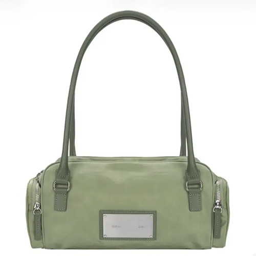 Unopened Matngkim Nylon Boston Bag Khaki Official Sealed