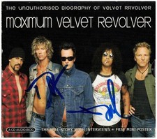 Velvet Revolver Signed Autographed Maximum Bio