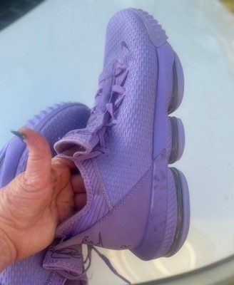 Size 12  Nike LeBron 16 Low Atomic Purple