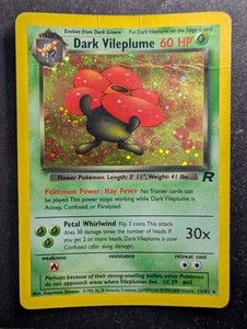 Dark Vileplume 13/82 Team Rocket Holo Rare