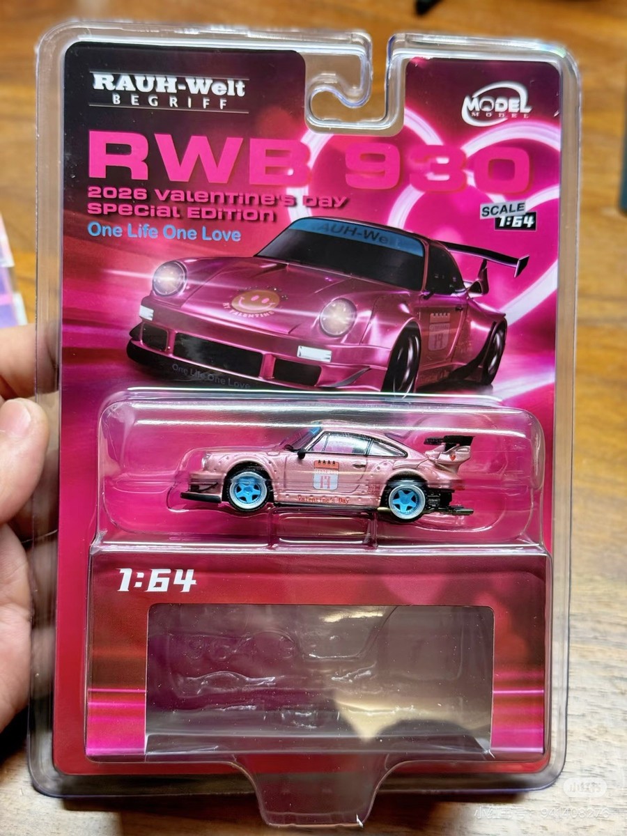 Model Model 1:64 RWB 930 -- #14 Pink Valentine's Day Special 2026