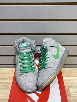 Size 8M/9.5W - Nike SB Dunk High Silver Box Sz 8 313171-039 Pre-Owned