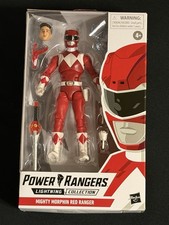 POWER RANGERS LIGHTNING COLLECTION MIGHTY MORPHIN RED RANGER JASON BOX WEAR