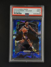 Nickeil Alexander-Walker RC 2019-20 Panini Prizm Blue Ice 50/99 PSA 9 [3hk