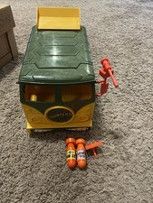 PARTY WAGON Van Vintage TMNT Teenage Mutant Ninja Turtles 1989 Playmates Vehicle