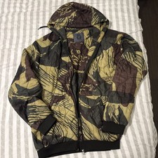 Wrmfzy Woobie Hoodie Zip Up Jacket OG Rhodesian Brushstroke Large Qilo Spiritus￼