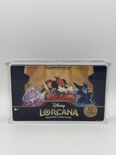 Disney Lorcana The First Chapter Booster Box Sealed 1st Print 061323CM1 w/ Case