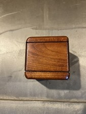 Solid Wood Cube Keepsake Urn for Human/Pet Ashes - Beautiful Handcrafted