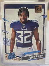 2023 Panini Donruss - Rated Rookie Portrait Tyjae Spears #26 (RC) TITANS