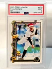 2025 Topps Holiday - ROOKIE CUP! Santa Hat Variation Paul Skenes #H70 PSA 9🔥