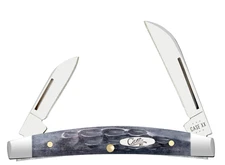 Case xx Knives Small Congress Jigged Gray Bone 58422 Carbon Steel Pocket Knife