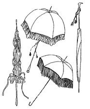 Bailey Pattern Instructions for Making Parasols 17 to 36 inch dolls 24 Lincoln
