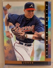 1997 SP #25 Chipper Jones Braves HOF RARE HOLOFOIL SUPER PREMIUM BASE CARD