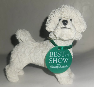 Country Artists Best In Show Bichon Frise 03956 Dog Figurine