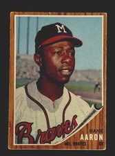 Vintage Topps Hank Aaron Baseball Cards Showcase Gallery and Checklist 84