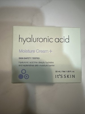 It s Skin Hyaluronic Acid Moisture Cream+ 50ml Hydrating Face Moisturiz Exp 2027