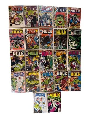 The Incredible Hulk 330 350 400 418 Marvel Comic Lot 22 Books 1st McFarlane Keys