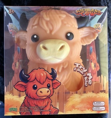 Highland Cow Squishy Sensory/Stress Toy TikTok Viral NIB HTF Five Below NEW  