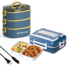 1X Bento Box Lunch Box, 1X Electric Lunch Box Food Warmer