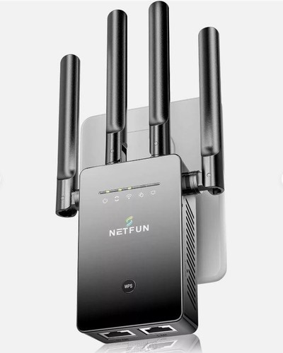 Netfun 300Mbps WiFi Range Extender Support Repeater/Router/AP/Client ...