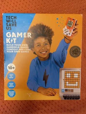 NEW STEM Coding Gamer Kit Tech Will Save Us Educational Toy Build Handheld Games