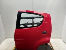 CITROEN C1 Left Rear Door N/S 2009-2014 KJH - RED PAINT 3P0 5 Door Hatchback 