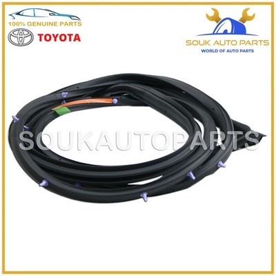 Genuine Toyota WEATHERSTRIP Für Vordertür Rechts RH 67861-60101 OEM OEM