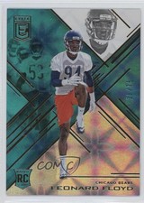 2016 Donruss Elite Elite Rookies Teal 10/75 Leonard Floyd #105 0c6